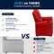 Flash Furniture Kids Recliner, 21-1/2" to 36-1/2" x 27", Upholstery Color: Red DG-ULT-KID-RED-GG - alternate 6